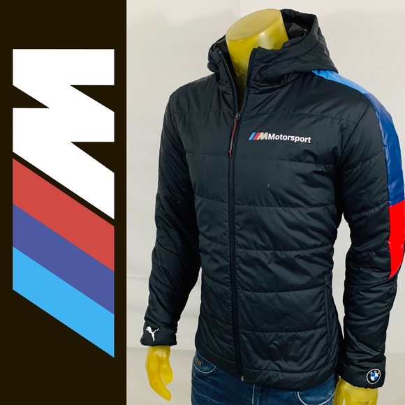 Bmw Motor Sports Racing Puffer Jacket 